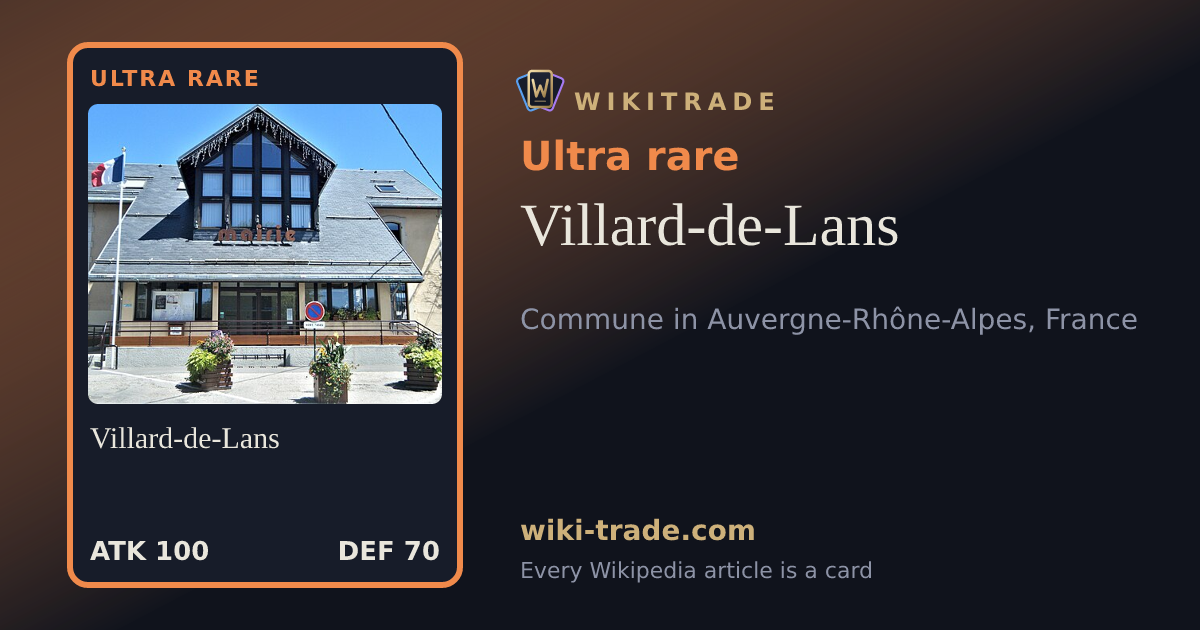Villard-de-Lans — Ultra rare card