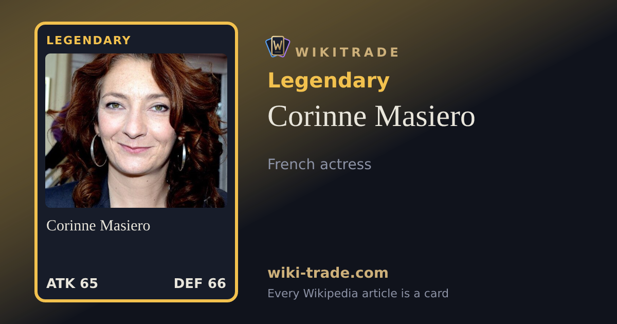 Corinne Masiero — Legendary card
