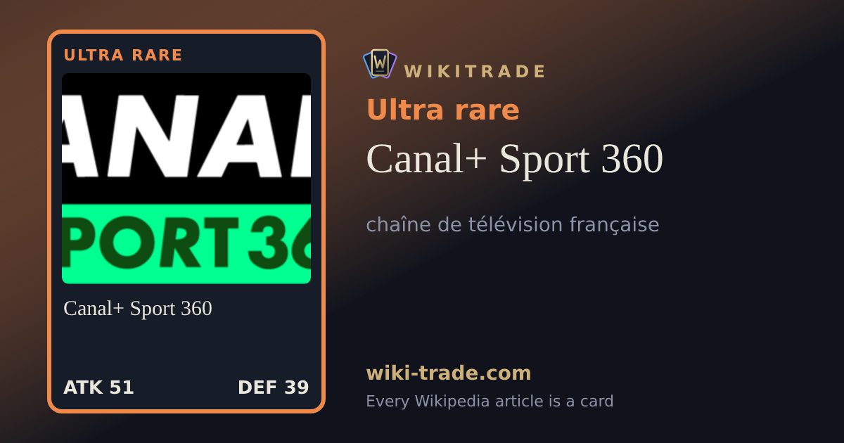 Canal+ Sport 360 — Ultra rare card