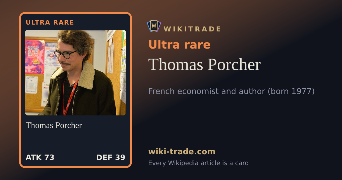 Thomas Porcher — Ultra rare card