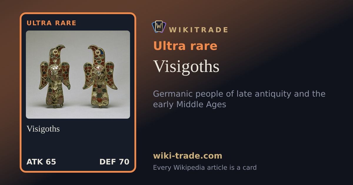 Visigoths — Ultra rare card