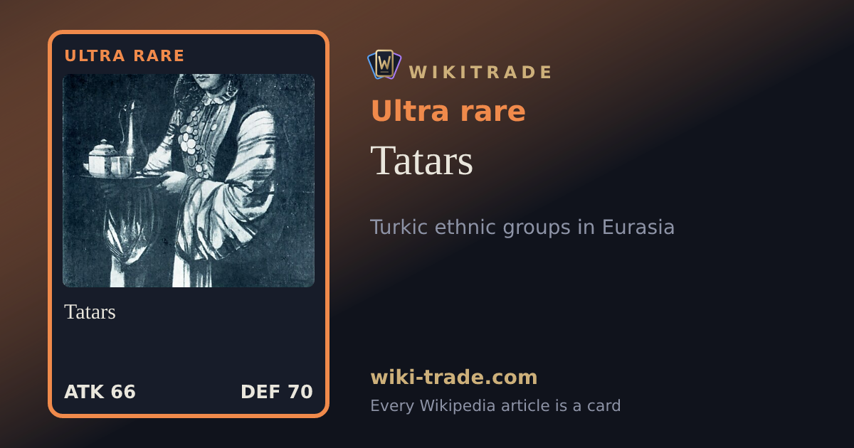 Tatars — Ultra rare card