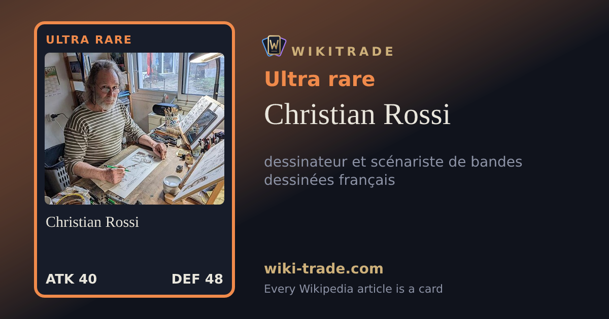 Christian Rossi — Ultra rare card