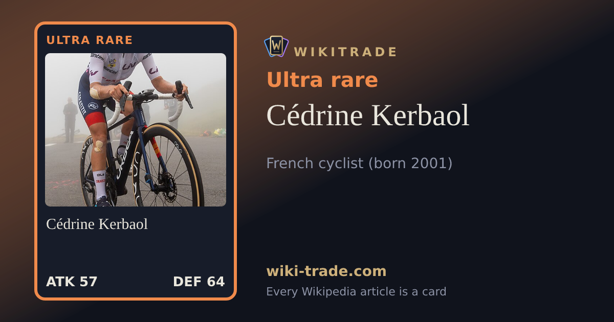 Cédrine Kerbaol — Ultra rare card
