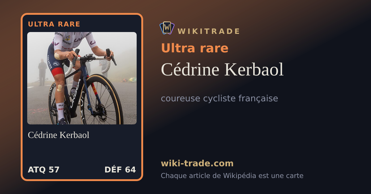 Cédrine Kerbaol — carte Ultra rare