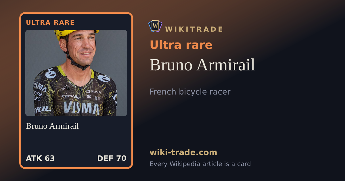 Bruno Armirail — Ultra rare card