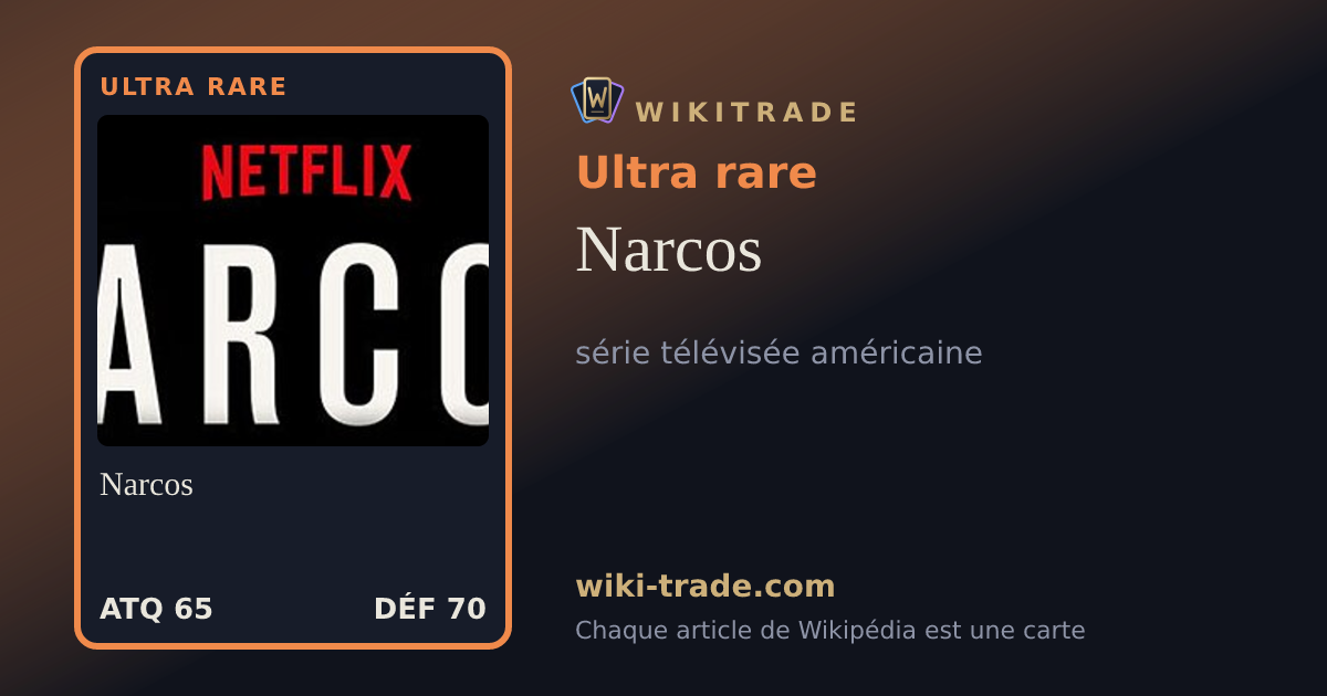 Narcos — carte Ultra rare