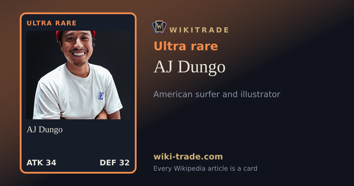 AJ Dungo — Ultra rare card