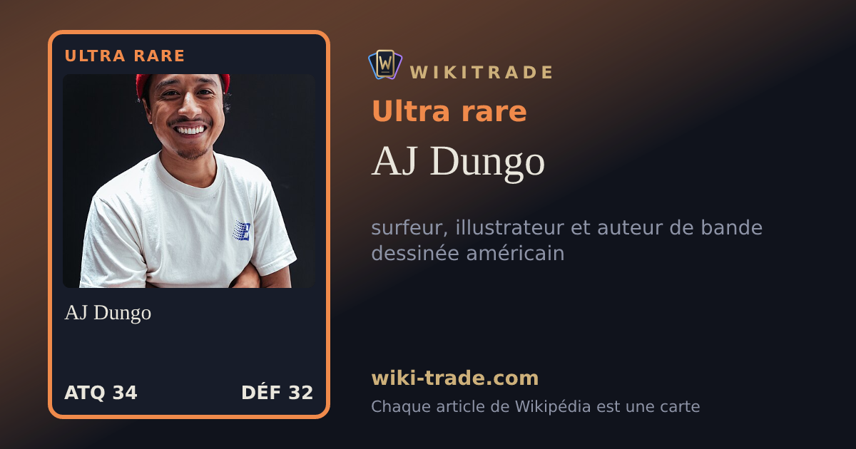 AJ Dungo — carte Ultra rare