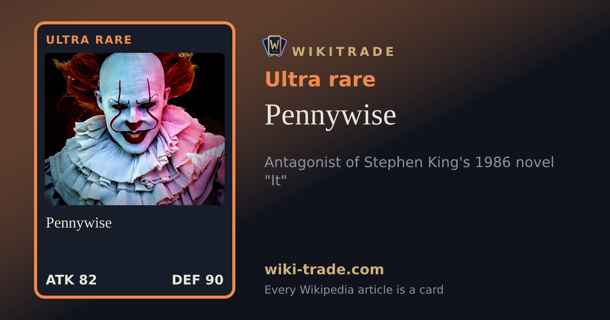 Pennywise — Ultra rare card
