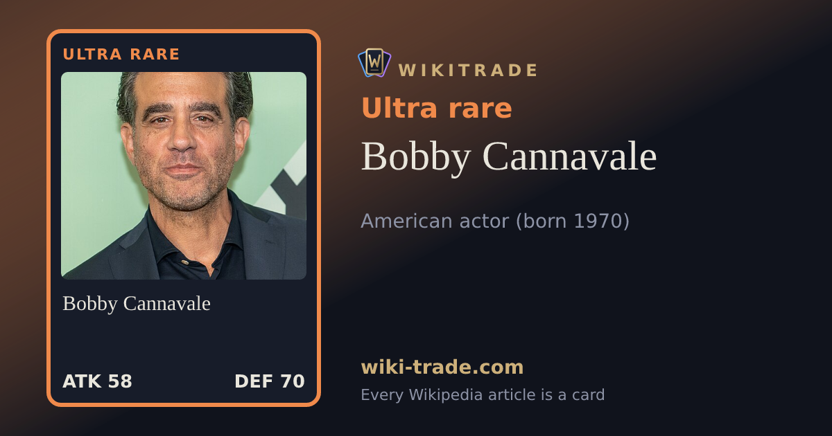 Bobby Cannavale — Ultra rare card