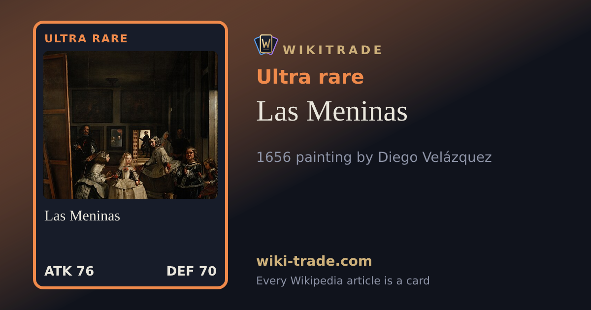 Las Meninas — Ultra rare card