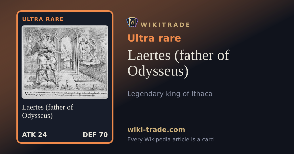 Laertes (father of Odysseus) — Ultra rare card