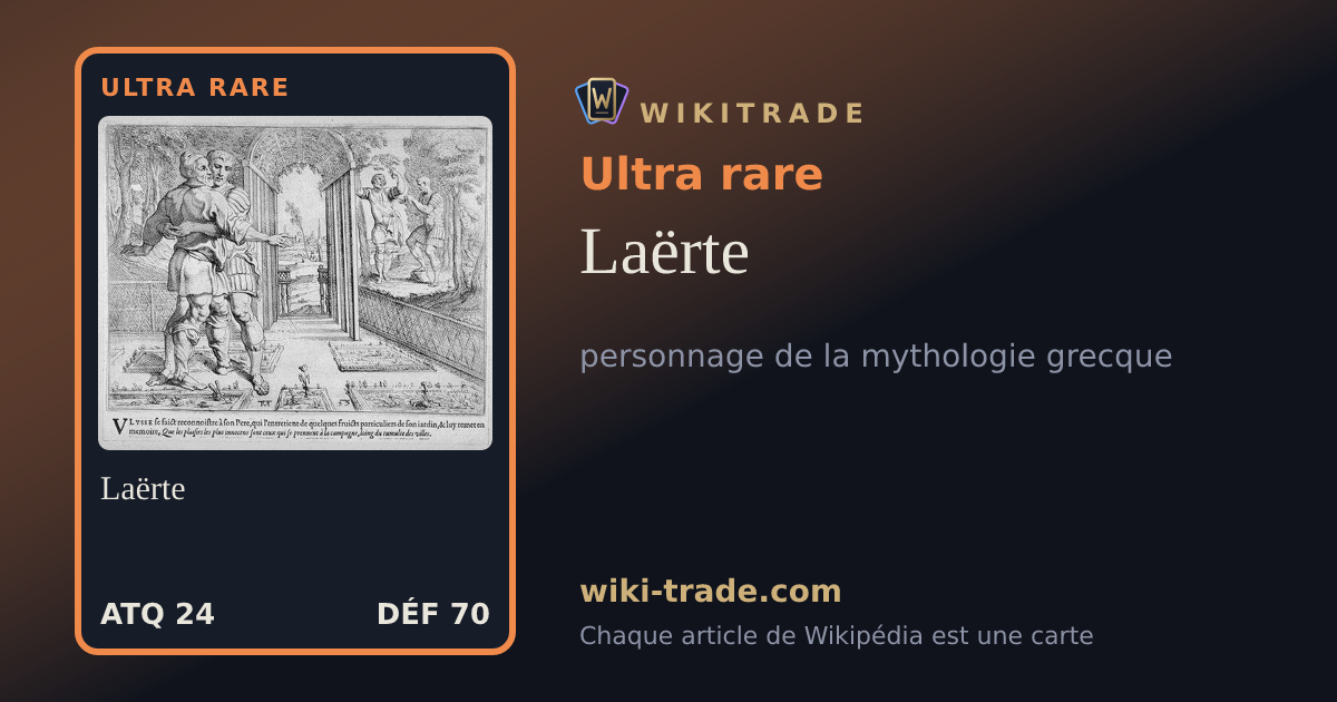 Laërte — carte Ultra rare