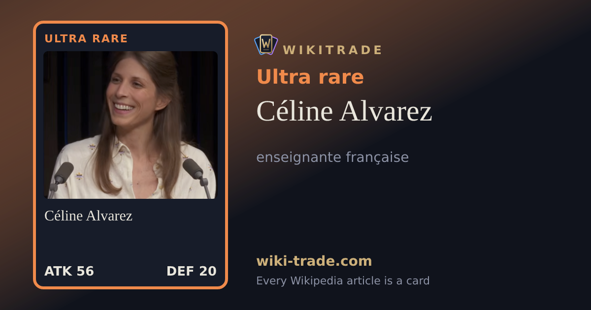 Céline Alvarez — Ultra rare card