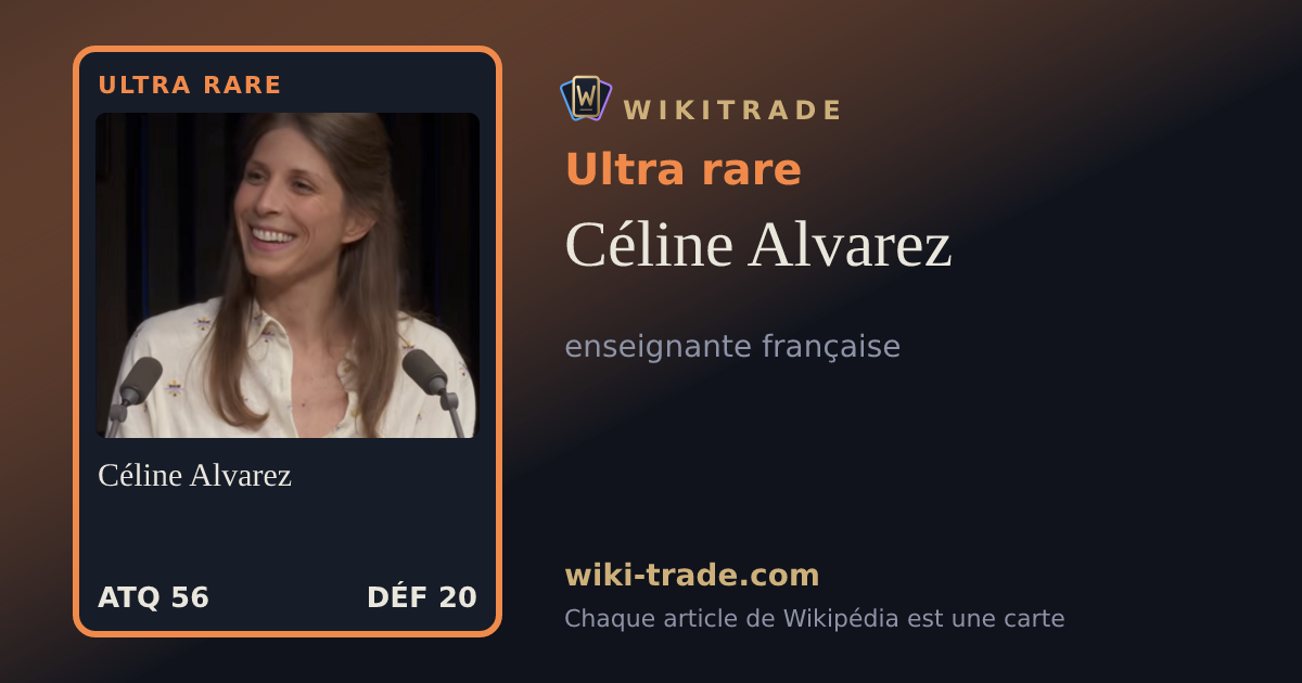 Céline Alvarez — carte Ultra rare