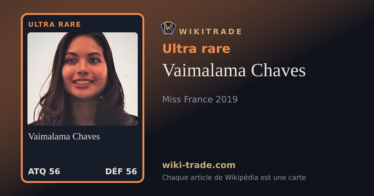Vaimalama Chaves — carte Ultra rare