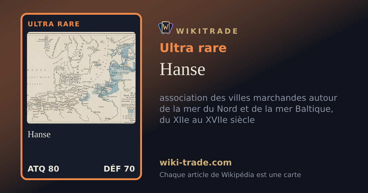 Hanse — carte Ultra rare
