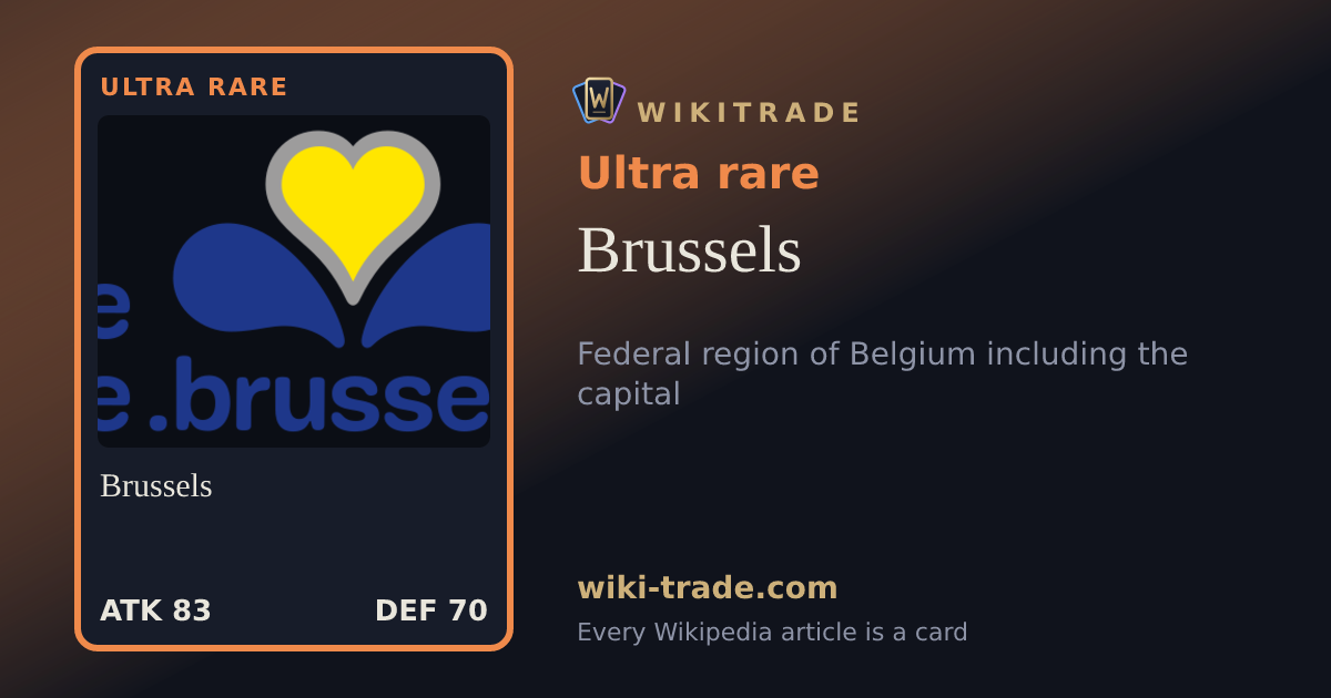 Brussels — Ultra rare card