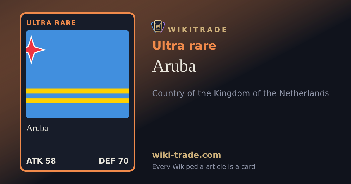 Aruba — Ultra rare card