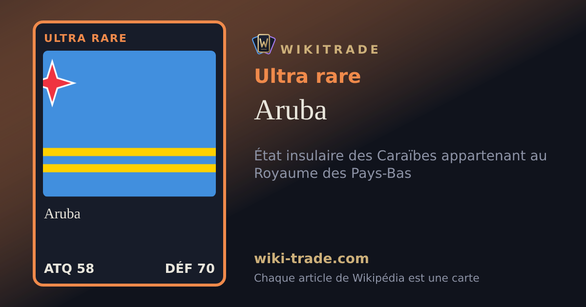 Aruba — carte Ultra rare