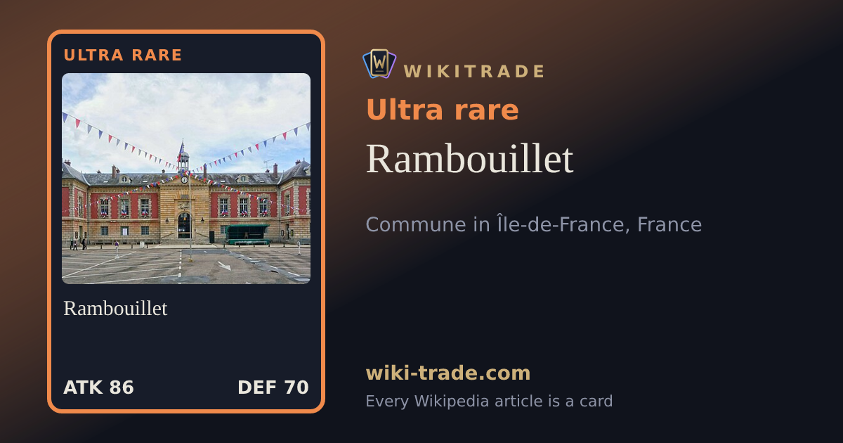 Rambouillet — Ultra rare card