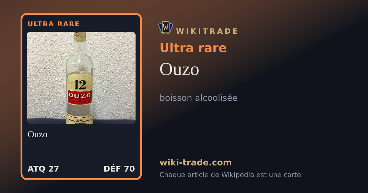 Ouzo — carte Ultra rare
