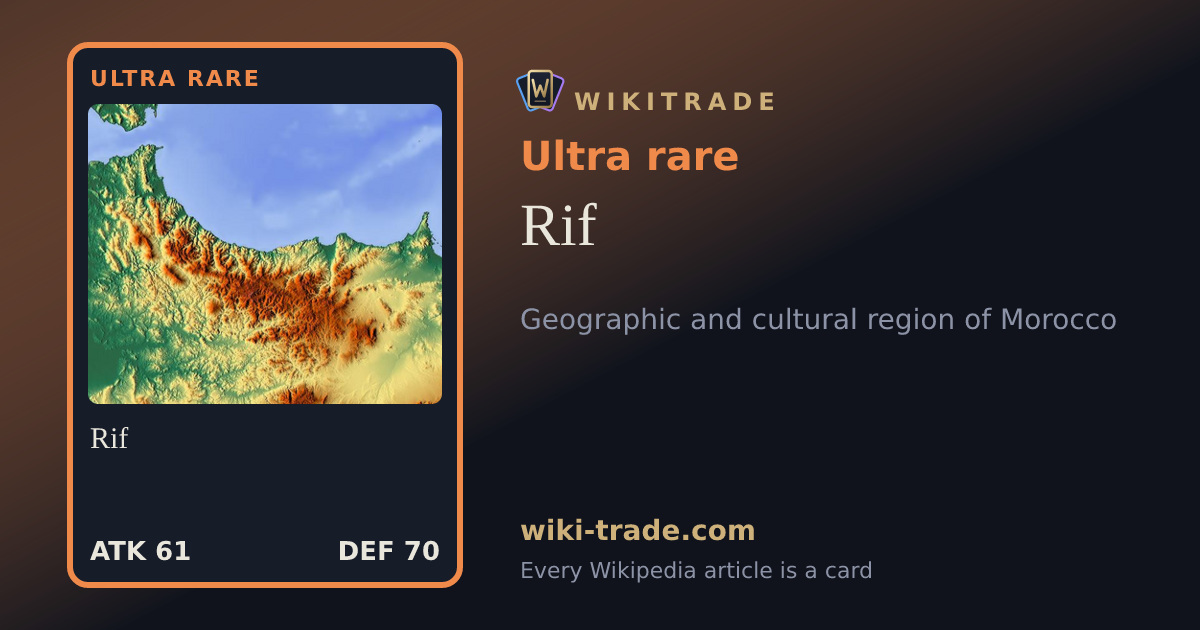 Rif — Ultra rare card