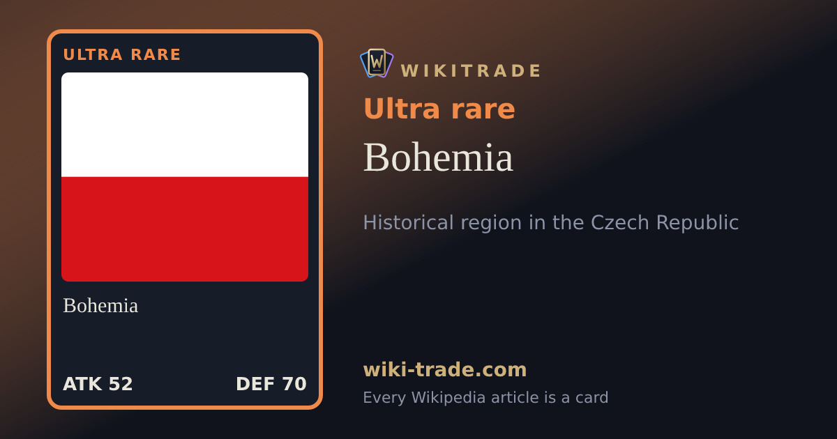 Bohemia — Ultra rare card
