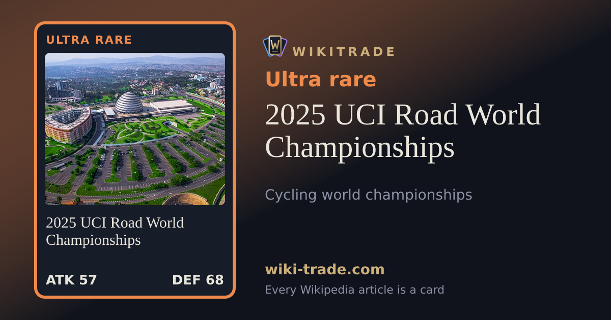 2025 UCI Road World Championships — Ultra rare card