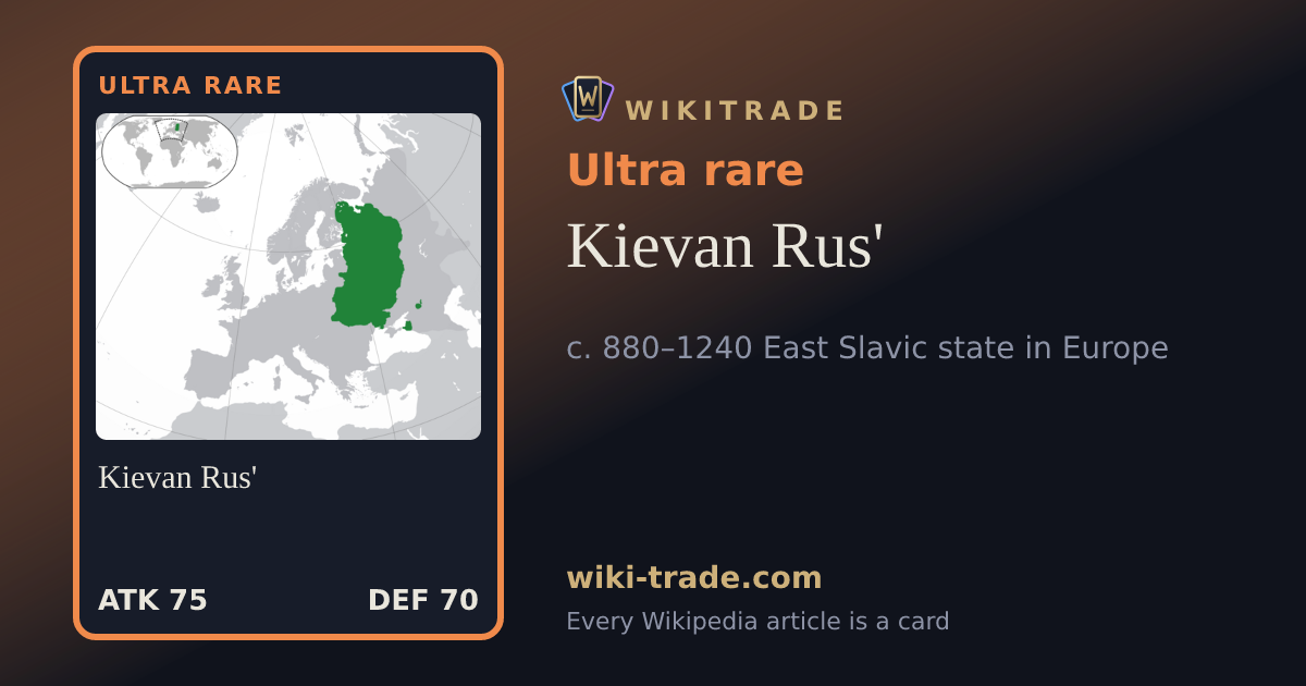Kievan Rus' — Ultra rare card