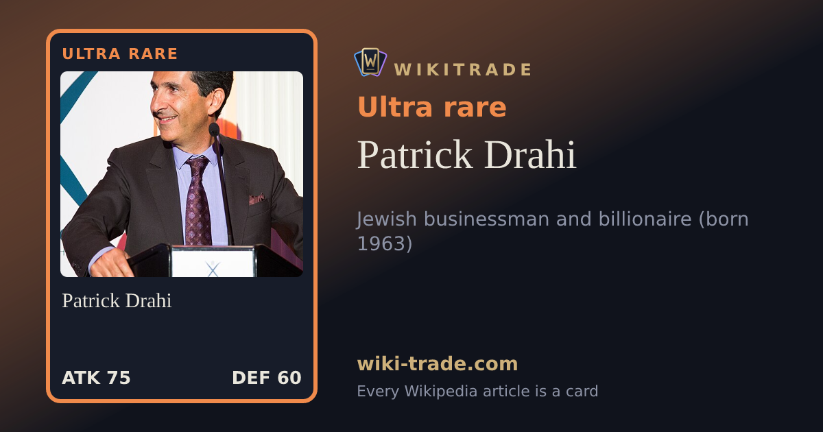 Patrick Drahi — Ultra rare card