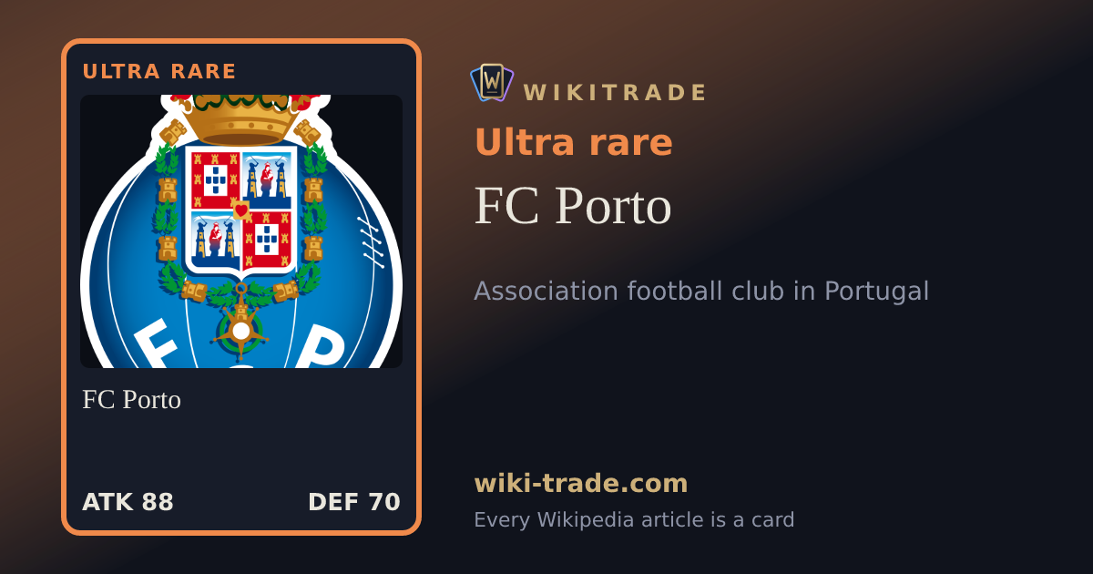 FC Porto — Ultra rare card