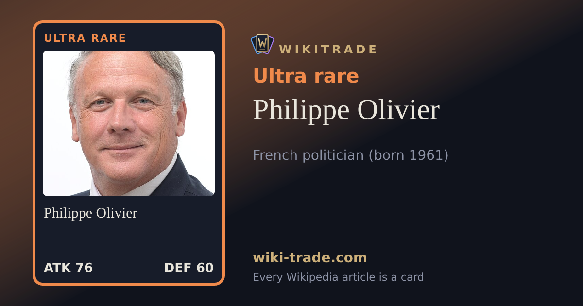 Philippe Olivier — Ultra rare card