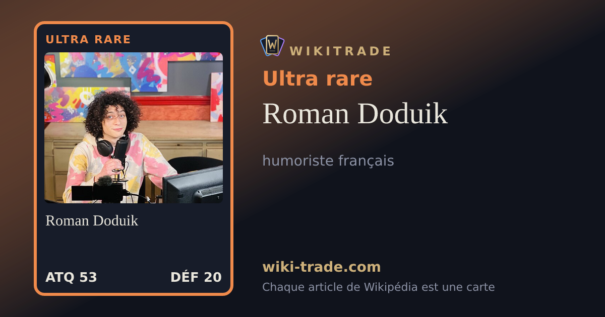 Roman Doduik — carte Ultra rare