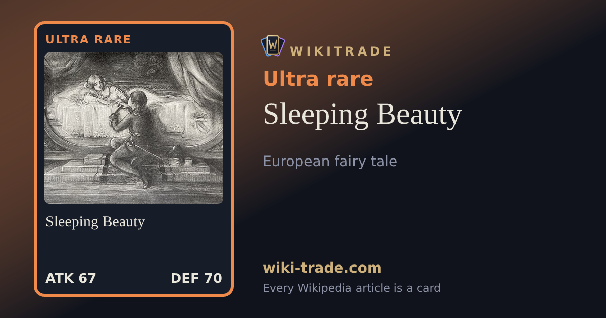 Sleeping Beauty — Ultra rare card
