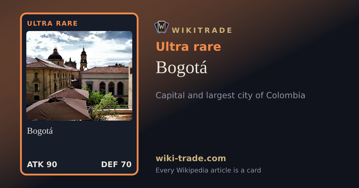 Bogotá — Ultra rare card