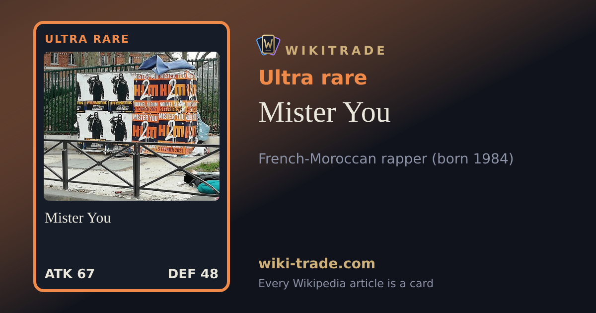 Mister You — Ultra rare card