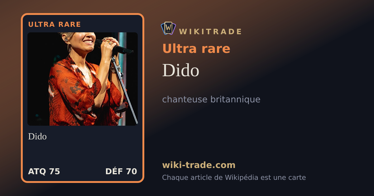 Dido — carte Ultra rare