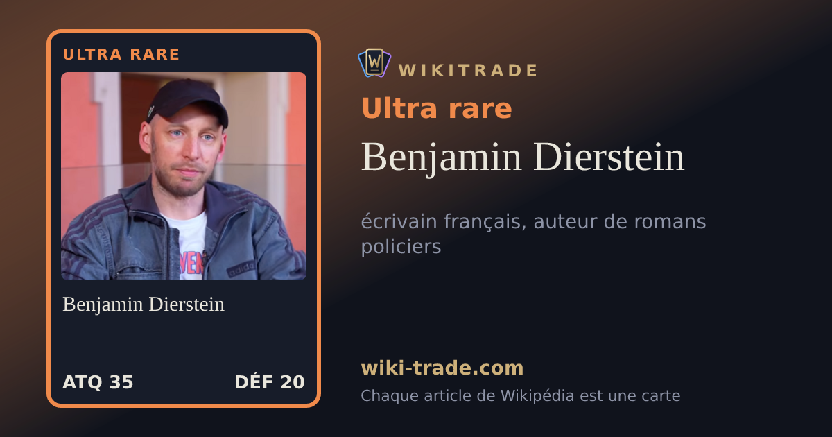 Benjamin Dierstein — carte Ultra rare