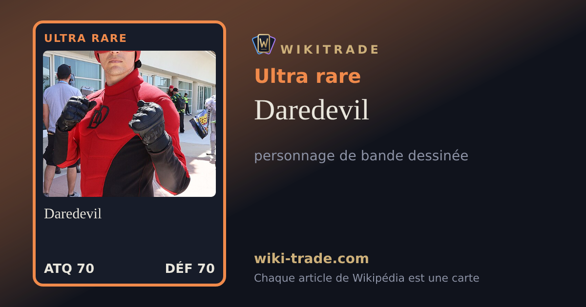 Daredevil — carte Ultra rare