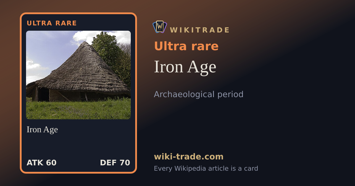 Iron Age — Ultra rare card