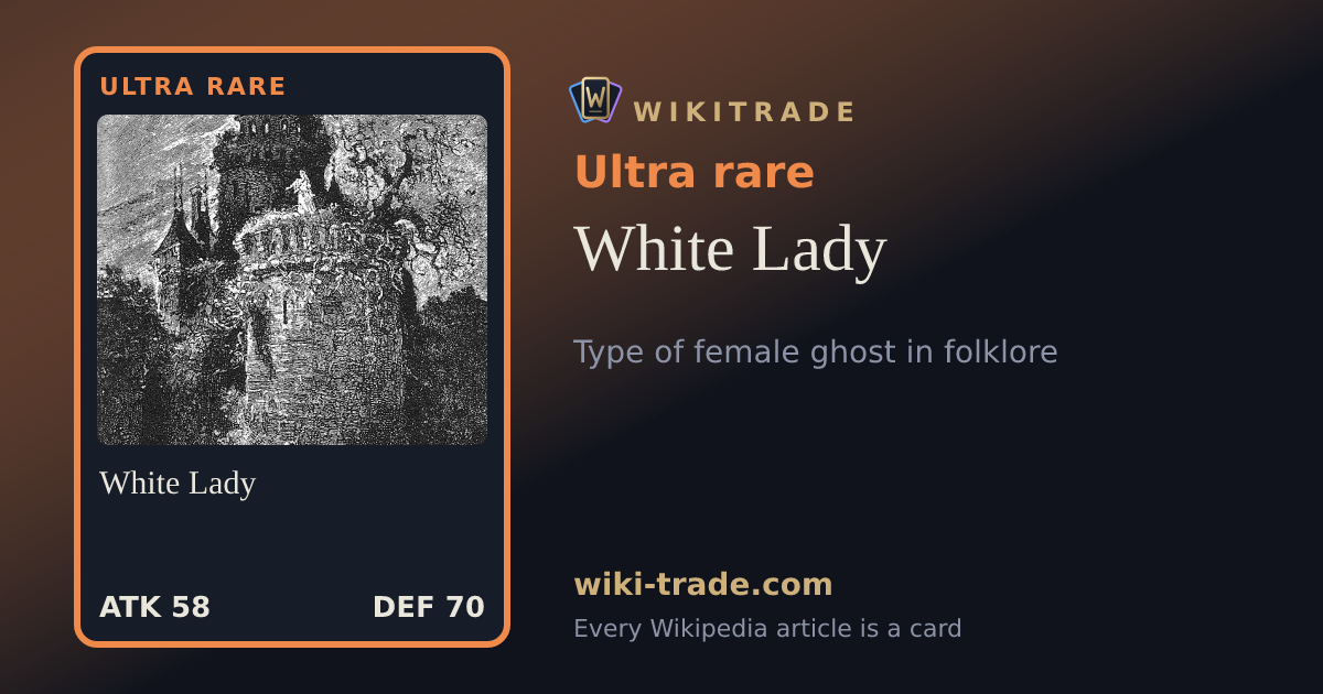 White Lady — Ultra rare card