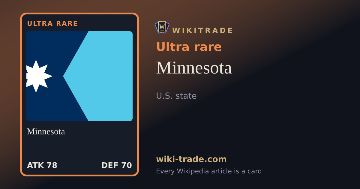 Minnesota — Ultra rare card