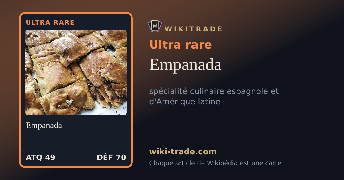 Empanada — carte Ultra rare