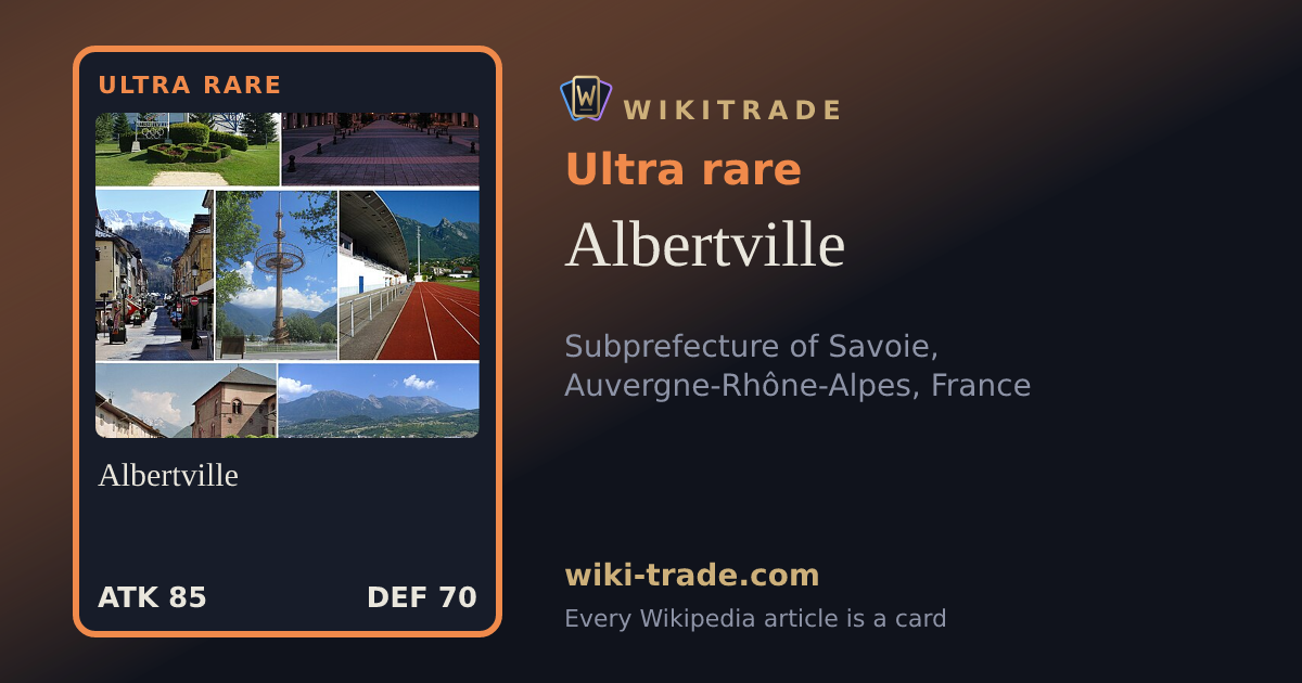 Albertville — Ultra rare card