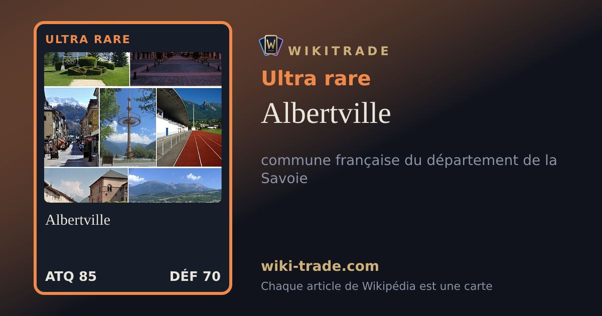Albertville — carte Ultra rare