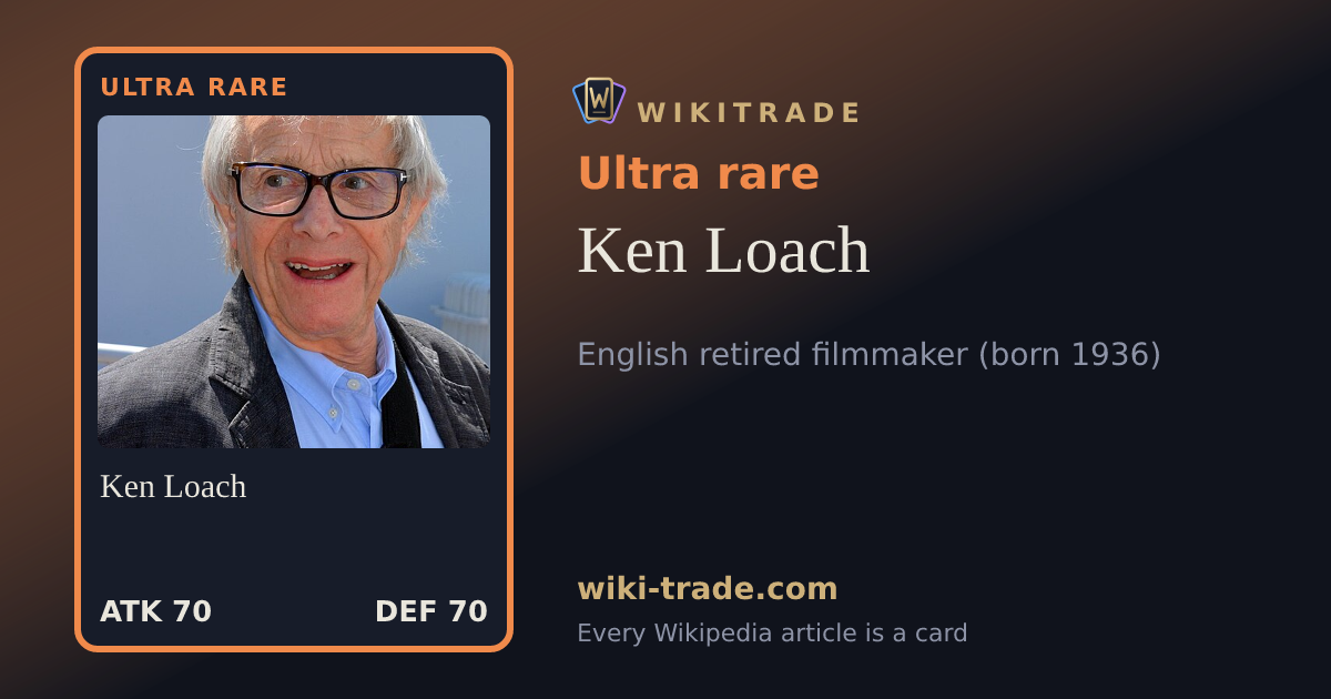 Ken Loach — Ultra rare card