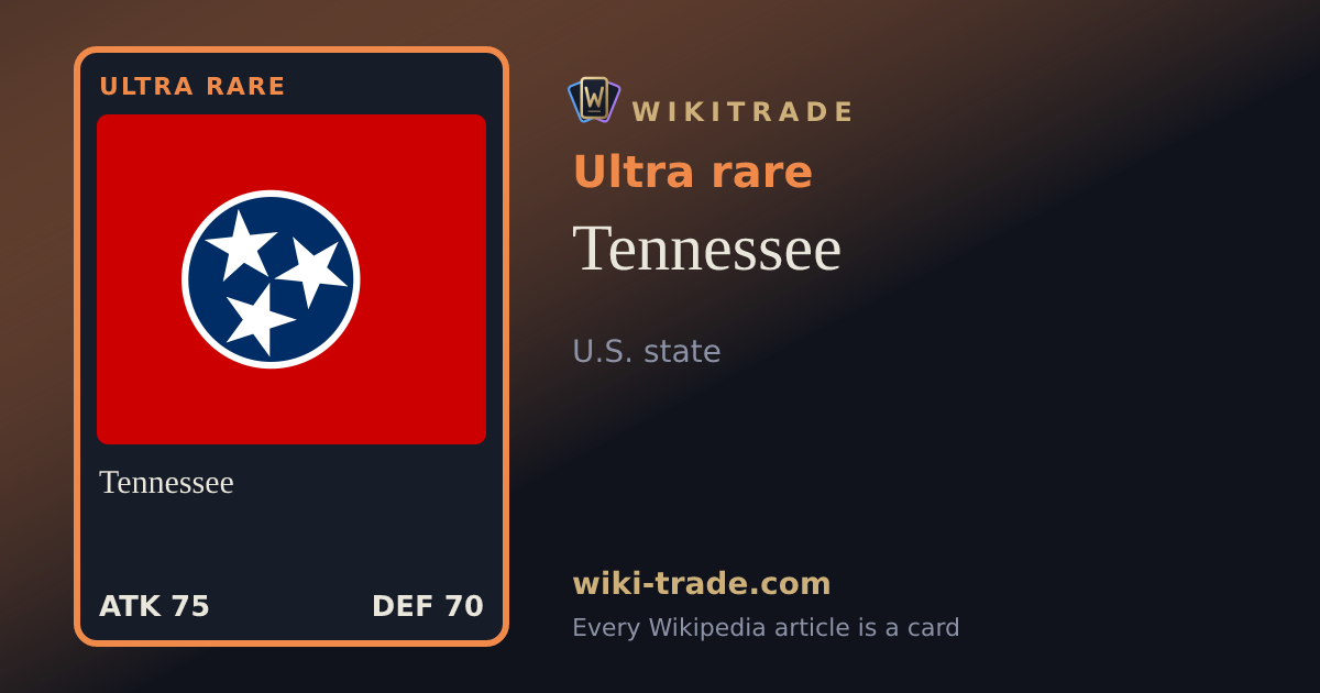 Tennessee — Ultra rare card