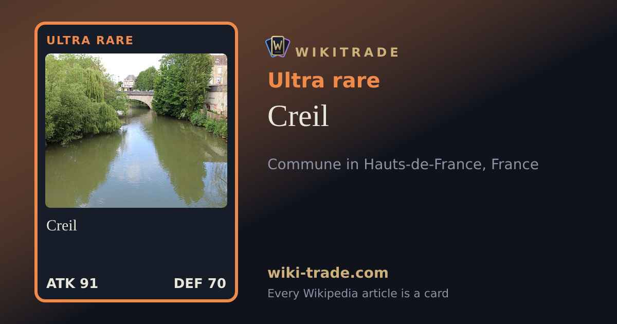 Creil — Ultra rare card